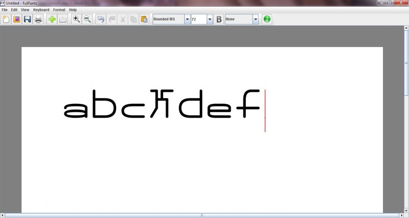 Use the new symbol in your document along with other symbols and letters